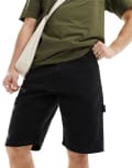 [Dickies] Dickies duck canvas shorts in washed black W36 SW BLACK