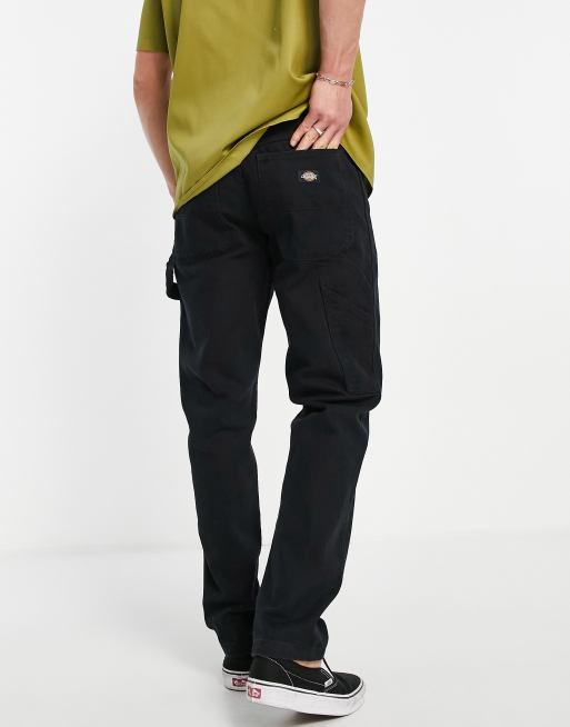 Dickies Duck Canvas trousers in black | ASOS