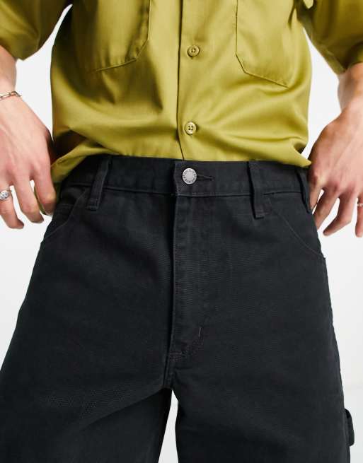 Black store canvas pants