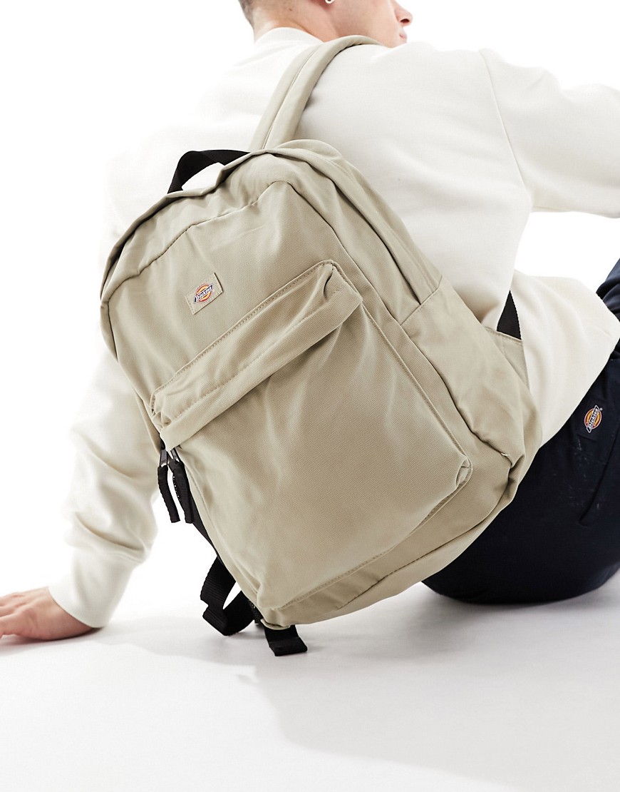Dickies duck canvas utility backpack in sand-Neutral