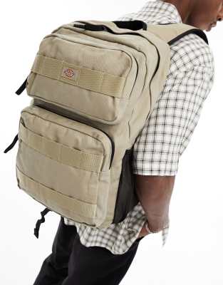 Dickies - Duck Canvas - Utility-Rucksack aus Leinen in Sand-Neutral