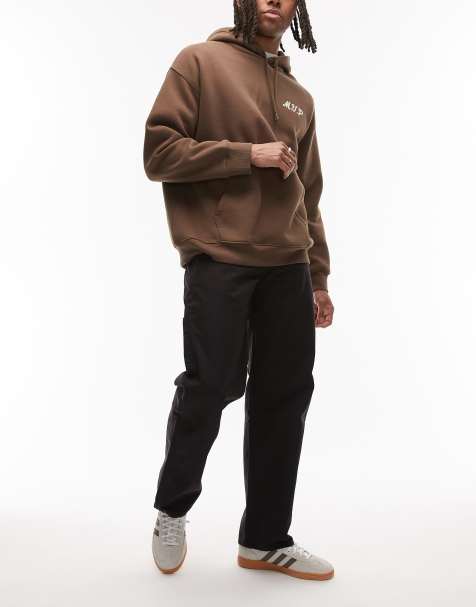Dickies Duck carpenter pants in rinsed black - view 1