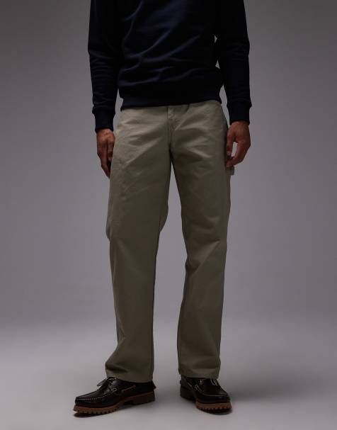 Dickies Duck Carpenter pants in rinsed desert sand