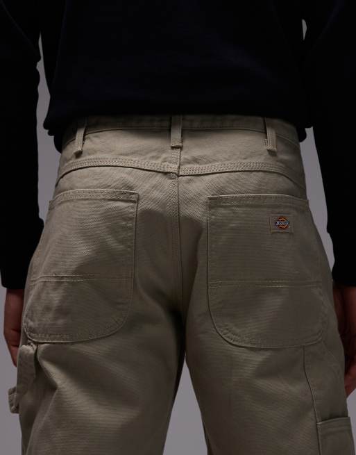 Dickies Duck carpenter pants in rinsed desert sand, 4 of 5