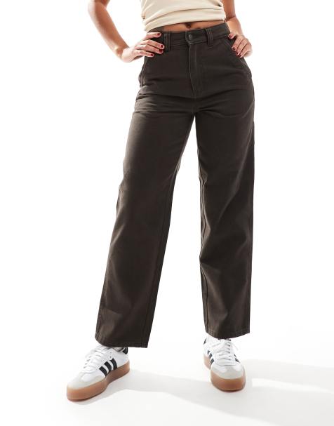 Dickies - Duck - Pantaloni in tela color marrone scuro - view 1