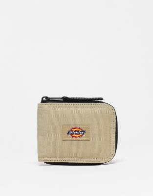 Dickies duck canvas zip around wallet in sand - ASOS Price Checker