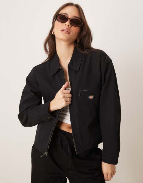 Dickies – Duck – Svart jacka i kanvas - view 1