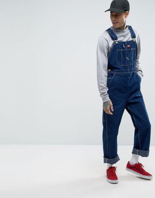 dickies denim dungarees