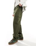 [Dickies] Dickies Eagle Bend cargo pants in green W40 MILITARY GR