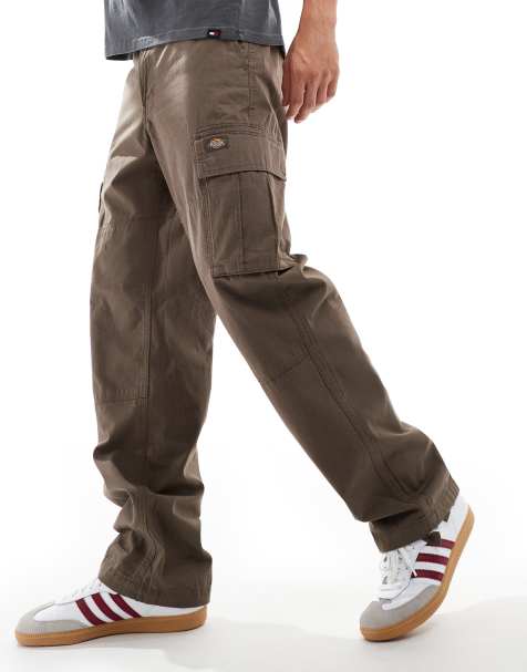 Dickies - Eagle Bend - Pantaloni cargo marroni - view 1
