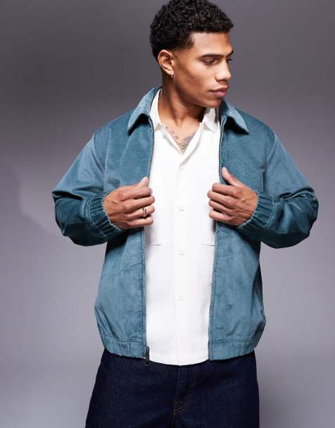 Dickies Eisenhower cord jacket in dark green - view 1