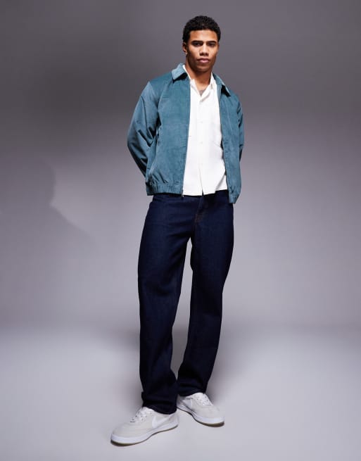 Dickies Eisenhower cord jacket in dark green, 3 of 4