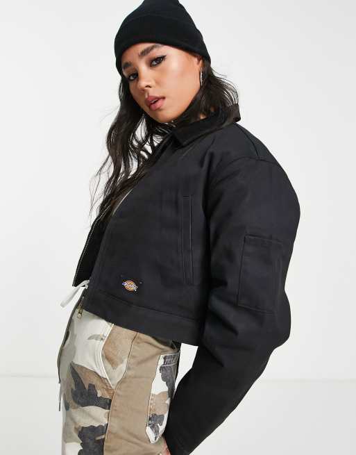 Dickies - Eisenhower - Cropped jack in zwart