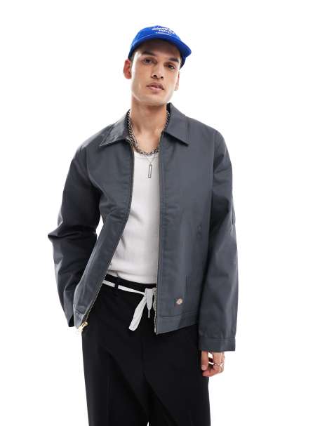 Dickies – Eisenhower – Gefütterte Jacke in Dunkelgrau - view 1