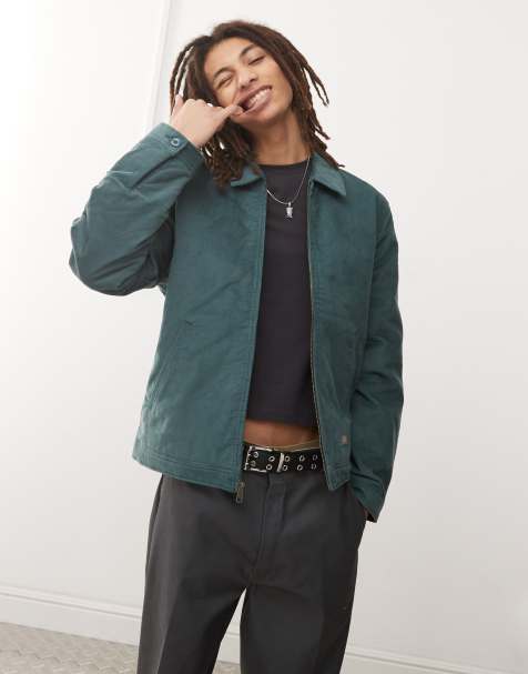 Dickies - Eisenhower - Giacca in velluto a coste verde scuro - view 1