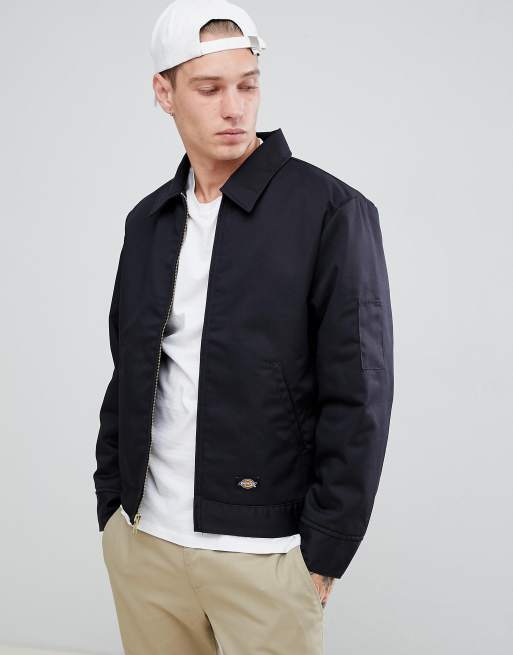 Dickies Eisenhower insulated jacket in black | ASOS