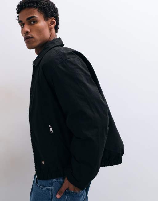 Dickies Eisenhower puffer jacket in black, 2 of 5