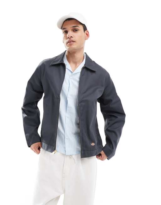Dickies – Eisenhower – Ungefütterte Jacke in Dunkelgrau