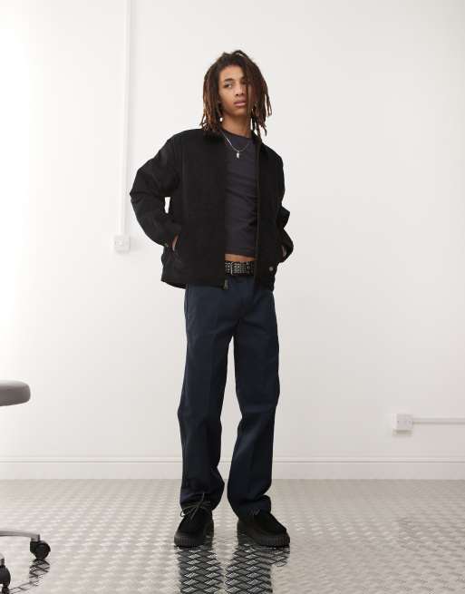 Dickies Eisenhower Veste en velours côtelé Noir ASOS