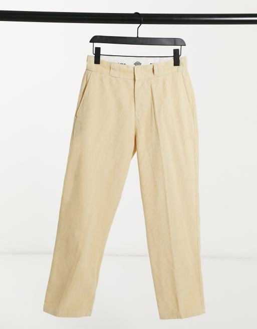 Dickies Elizaville cord pant in cream