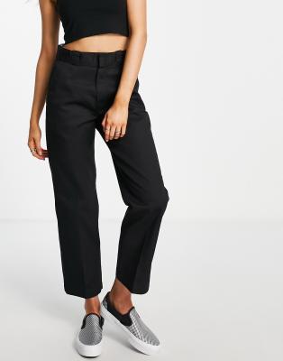 Dickies Elizaville trousers in black - ASOS Price Checker