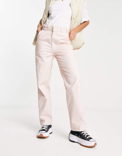 Dickies Elizaville trousers in light pink