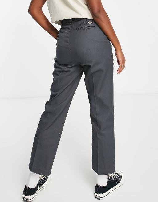 Dickies Elizaville work trousers in dark grey