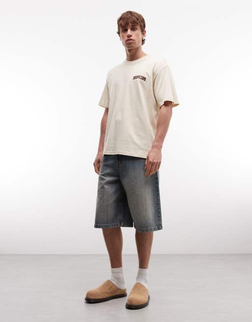 Dickies – Elk Ridge – Jasnobrązowy T-shirt z nadrukiem na plecach, tylko w ASOS, 2 z 5