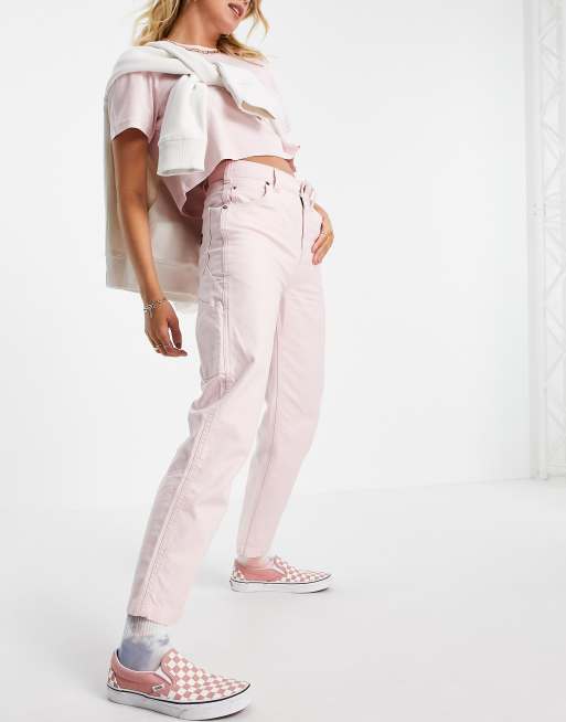 Dickies Ellendale carpenter pants in pink