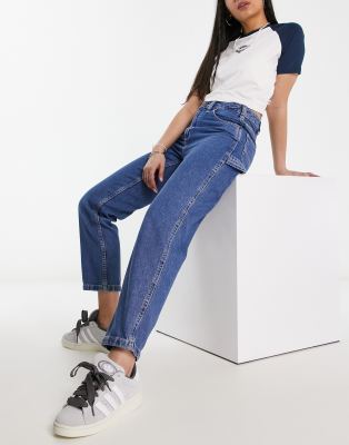 Dickies - Ellendale - Denim-Jeans in klassischem Blau mit mittelhohem Bund und normalem Schnitt