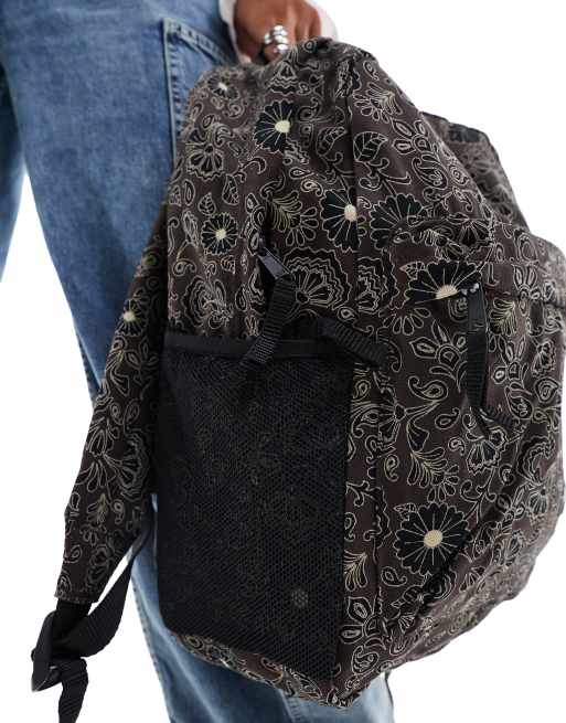 Dickies - Ellis - Zaino in tela con motivo floreale stampato, 4 di 4
