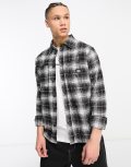 Dickies Evansville check shirt in black