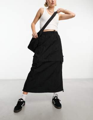 Dickies jackson nylon zip off cargo skirt in black surplus utility pack exclusive to asos - ASOS Price Checker