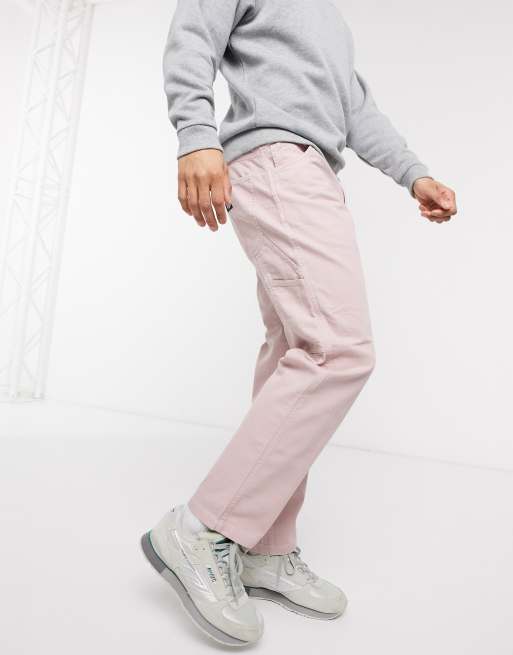 Pink dickies hot sale pants