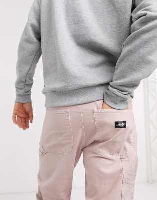 pink dickies carpenter pants