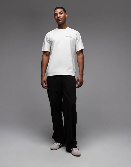 Dickies – Fairlawn – Naturvit t-shirt med tryck baktill, 2 av 5