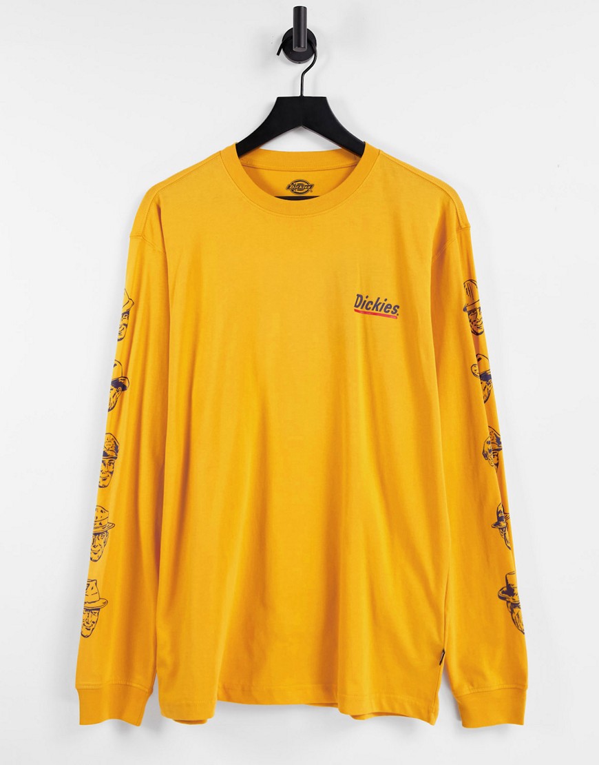 Dickies - Federal Dam - T-shirt met lange mouwen in oranje