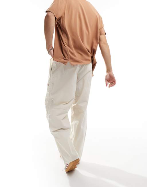 Dickies – Fisherville – Gräddvita fallskärmsbyxor, 3 av 5