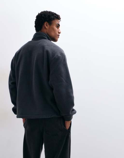 Dickies - forro polar sherpa Paulden en gris carbón, 4 de 5