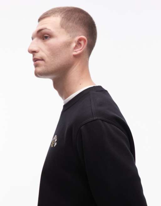 Dickies – Fort Lewis – Czarna bluza z nadrukiem na plecach, 4 z 5