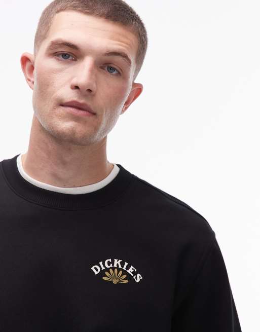 Dickies – Fort Lewis – Czarna bluza z nadrukiem na plecach, 5 z 5