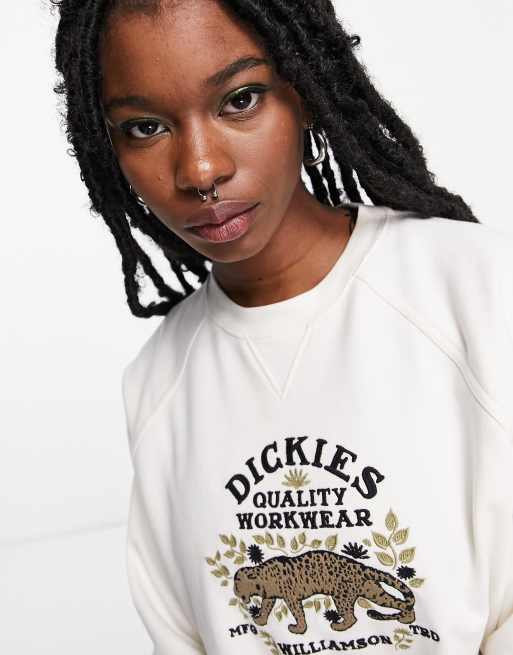 Dickies Fort Lewis sweatshirt in ecru