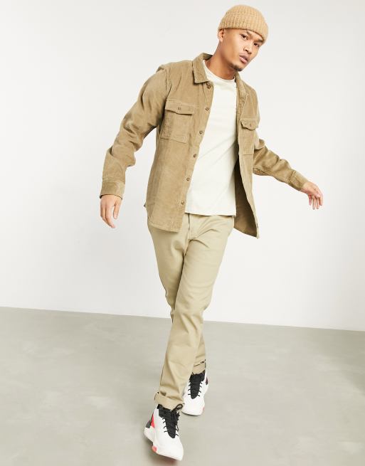 Dickies Fort polk shirt in tan | ASOS