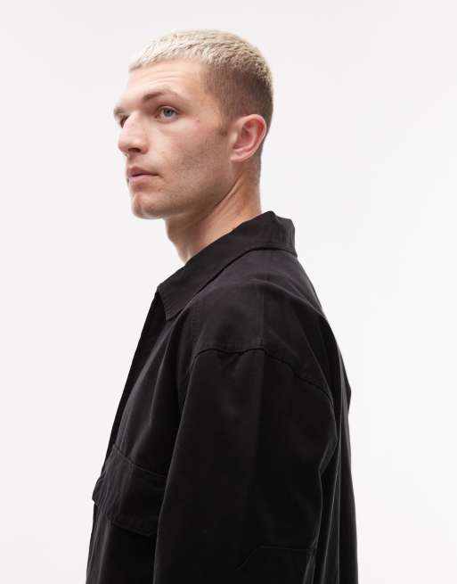 Dickies – Fort Smith – Truckerjacke in Schwarz, 4 von 5