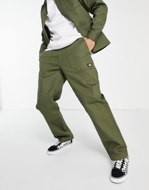 Dickies Funkley pants in military green