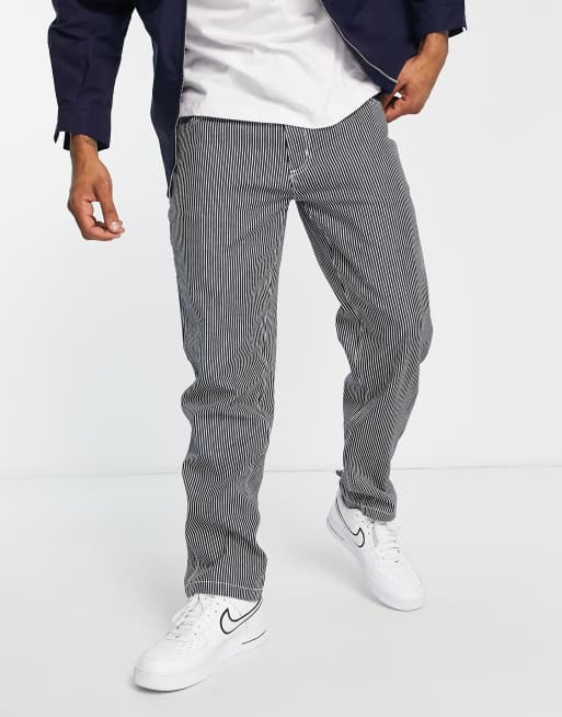 Dickies striped hot sale pants mens