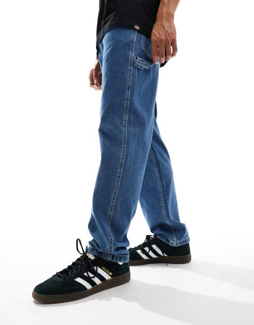 Dickies - Garyville - Jeans dritti comodi blu, 3 di 5