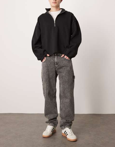 Dickies - Garyville - Jeans regular fit grigio chiaro slavato - view 1