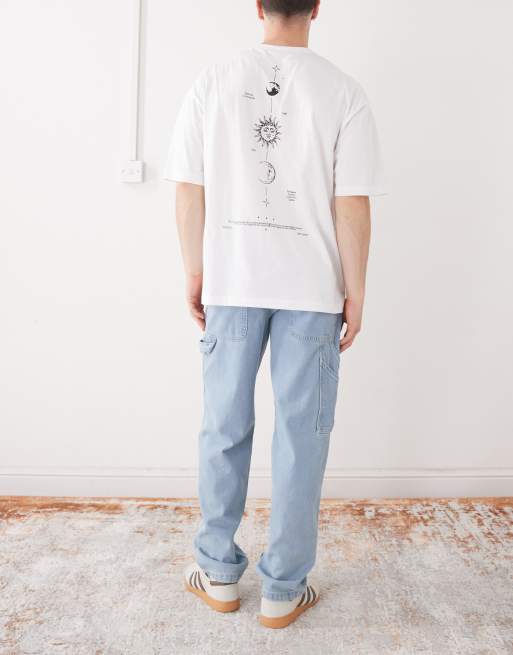 Dickies - Garyville - Lyseblå afslappede jeans i lige pasform, 3 af 5