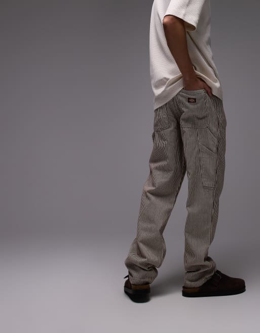 GQ3925◇DESCENDANT CRA90 HICKORY STRIPE DESCENDANT x Post O'Alls CRA90 HICKORY STRIPE JACKET (252PODS-JKM01)